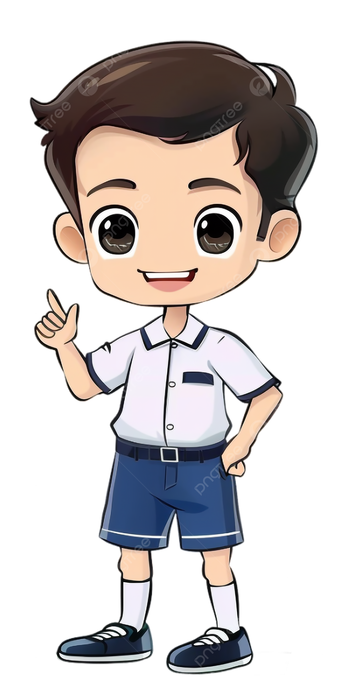 Học sinh đứng cạnh vòng quay